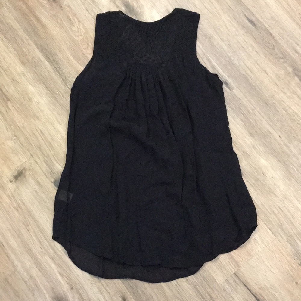 Sheer Black Top - Picture 7 of 8